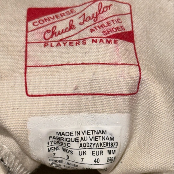 CONVERSE Chuck 70 High Top shoes Unisex! - Picture 14 of 14